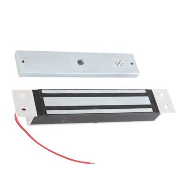 Imagem de Fechadura Magnética Elétrica Com Força de Retenção, Fechadura Magnética Elétrica para Porta, Modo Nc Seguro para Portas à Prova de Fogo de Madeira, Vidro e Metal