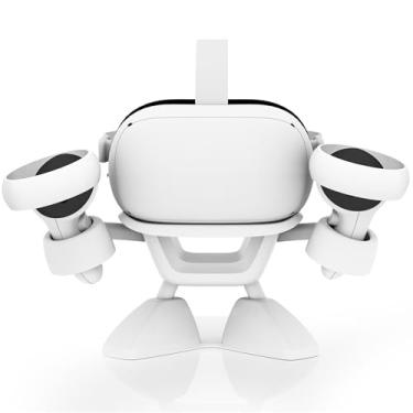 Imagem de Stand for Meta Quest 2/ Oculus Quest 3, VR Stand Headset Display Holder Storage Accessories, Organizer Headsets & Touch Controllers