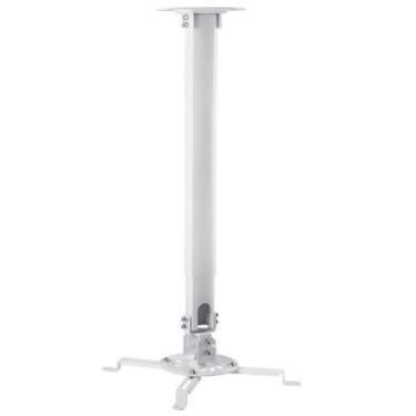 Imagem de Suporte para Projetor de Teto modelo CPR900 Branco - Central Suportes