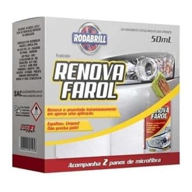 Imagem de Renovador De Farol Acrilico Limpa Remove Fosco Rodabrill