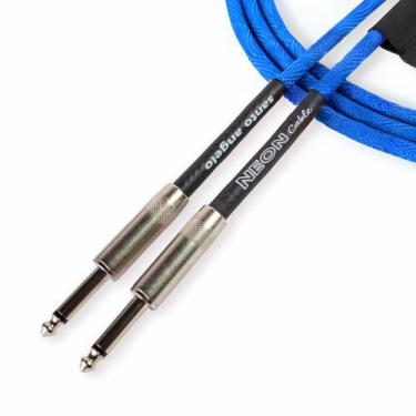 Imagem de Cabo P10 P10 Santo Angelo 0,50MM Azul Neon, Azul Neon - 10ft