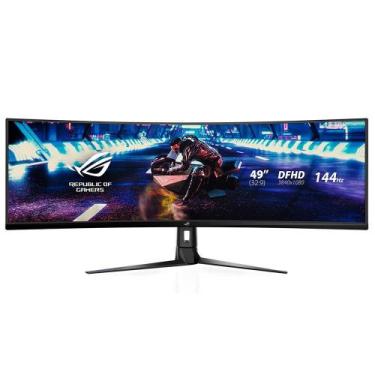 Imagem de Monitor Gamer Asus ROG Swift 49' LED, Ultra Wide, 144 Hz, DFHD, FreeSy
