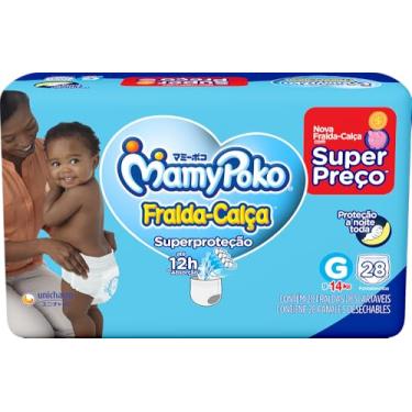 Imagem de MamyPoko Fralda-Calça Superproteção G 28 Unidades