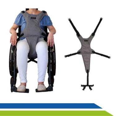 Imagem de Cinto de Segurança para Cadeira de Rodas Pélvico Torácico Longevitech