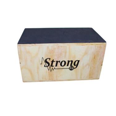 Imagem de Jump Box 12 Cross (33,5Cm X 57Cm X33Cm)(Caixote De Salto) - Strongfit