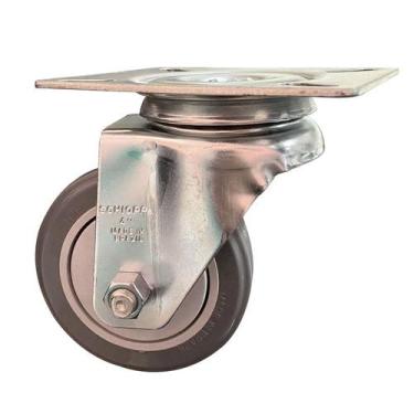 Imagem de Rodizio 414 Placa Giratória Champion com Rolamento Gl 414 Bpe - Schiop