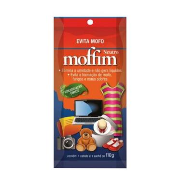 Imagem de Antimofo Desumidificador Moffim 110g Contra Umidade Mau Odor, 452