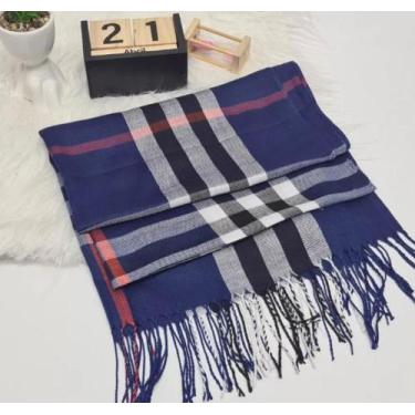 Imagem de Cachecol Lenço Pashminas Echarpe Femino/Unissex/ Masculino Para Frio I