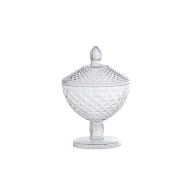 Imagem de Bomboniere Baleiro Acrílico Mini Luxxor  C/Tampa 200ml - Paramount