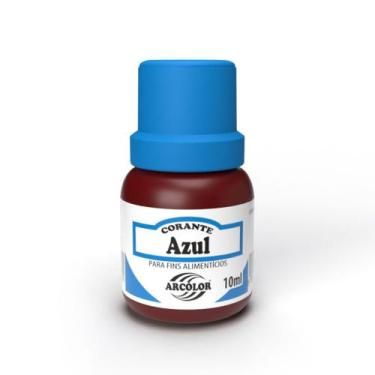Imagem de Corante Líquido Alimentício 10ml Arcolor - Escolha As Cores, Azul