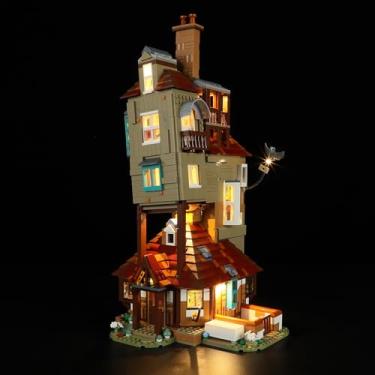 Imagem de YEABRICKS LED Light for 76437 Harry Potter The Burrow – Collectors' Edition Building Blocks Model (Building Set NOT Included)