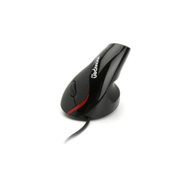 Imagem de Mouse óptico ergonômico vertical Wow Pen Joy preto da Ergoboys, Preto