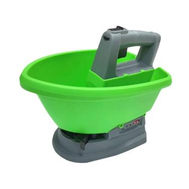 Imagem de Generic Espalhador elétrico de fertilizantes, espalhador portátil, ferramenta de plantio, leve, 3 L, espalhador de sementes de grama, ferramenta de plantio