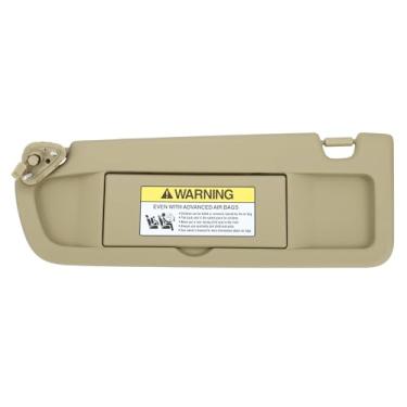 Imagem de Motoforti Viseira de sol para carro para Honda Civic 2006-2008 Tecido de vidro plástico No.83280-SNA-A01ZB Luz solar bloco cáqui
