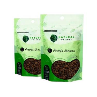 Imagem de Pimenta Jamaica em Grãos Premium Qualidade Superior Kit 2 Pouch 50g  -