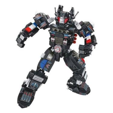 Imagem de Cubic Polícia Swat Robot 25 em 1 Multikids 600 Peças +6 Anos - Blocos 