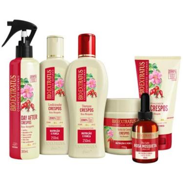 Imagem de Kit Crespos Completo 250ml 6 itens Bio Extratus - BIOEXTRATUS