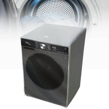 Imagem de CAPA PARA LAVA E SECA MIDEA 11KG MASTER CLEAN TRANSPARENTE (Cinza)