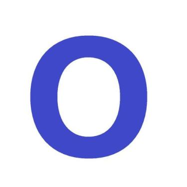 Imagem de Letras em EVA Alfabeto Azul Royal - 14cm - Extra Festas, O