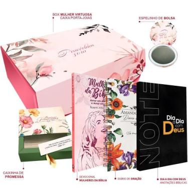 Imagem de Box Mulher Virtuosa + Mulheres da Bíblia Vol. 7 - Livraria Cristã Emme