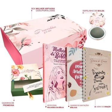 Imagem de Box Mulher Virtuosa + Mulheres da Bíblia Vol. 5 - Livraria Cristã Emme