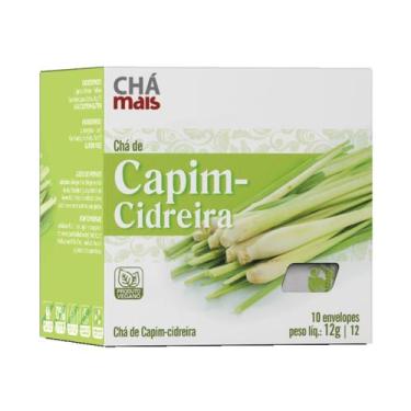 Imagem de Chá Capim Cidreira Chá Mais 10 Envelopes ClinicMais