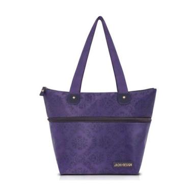 Imagem de Bolsa Feminina Expansivel Essencial 2 Jacki Design Roxo