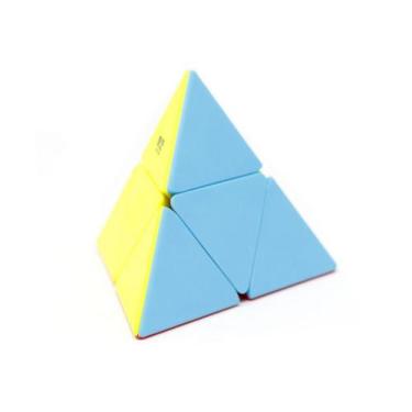 Imagem de Cubo mágico pyraminx 2x2x2 color pirâmide - Qiyi