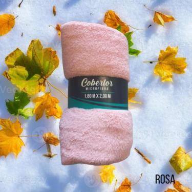 Imagem de Manta Coberta Soft Microfibra Lisa Felpudo Casal Macia - Angel Distrib