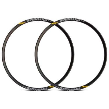 Imagem de Kit 2 Rodas Aros Mtb 27,5/32 Furos Válvula Presta Tubeless Extreme Pro
