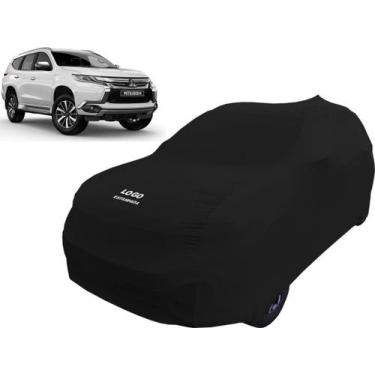 Imagem de Capa Automotiva Para Mitsubishi Pajero Sport Tecido Lycra - Mz, Preta