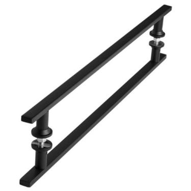 Imagem de Puxador Preto 50cm Para Porta Pivotante Vidro Madeira SF.MS - ShopFort