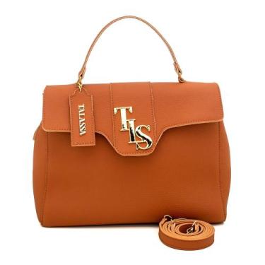 Imagem de Bolsa Feminina Transversal Média Satchel - Talassa, Caramelo