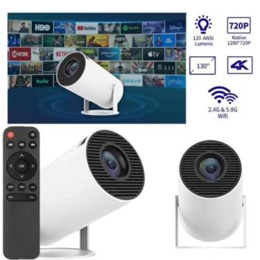 Imagem de Mini Projetor Portátil 4k Android Full Hd Smart Wifi Cinema imagens ot