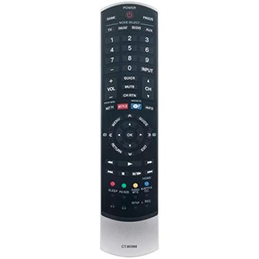 Imagem de Controle remoto de substituição CT-90366 CT90366 suporta Toshiba LCD TV 40S51U 55SL417U 24SL415 32SL415 46SL417 24SL415U 42SL417 46SL417U 55SL417 32SL415U 32SL41 5Y 42SL417U 32SL415UM 24SL415UM