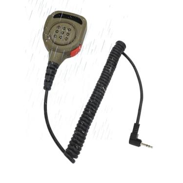 Imagem de stdgove Alto-falante Ptt de 2,5 mm Microfone de lapela de ombro para Motorola Talkabout Walkie Talkie mh230r fr60 mr350r t470 t380 t100 t200tp t260tp t2xx t460 t600 h2o t605 t7100 t4460 t600 h2o t605
