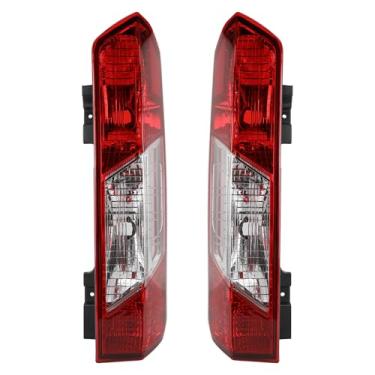 Imagem de Carbhub Luz traseira compatível com Ford Transit 150 250 350 2015-2023 Luzes traseiras laterais do motorista e passageiro substitui 166-02778R 166-02779L CK4Z13404G CK4Z13405G FO2800242C FO2801242C