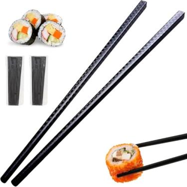 Imagem de Kit 20 Pares Hashi P/ Comida Oriental Japonesa Reutilizável