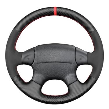 Imagem de MEWANT Capa de volante com costura DIY para VW Volkswagen Golf GTI MK3 Polo Passat B4 1991-1998 Acessórios de volante para GTI MK3 Polo Passat