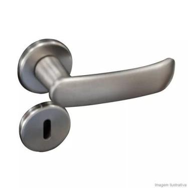 Imagem de Fechadura Madrid Cromo Acetinado Interna - Pado