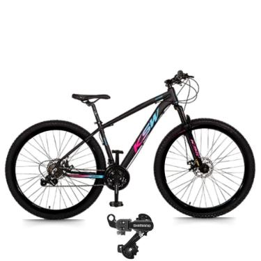 Imagem de Bicicleta Ksw Xlt Aro 29 24v Index Mtb Quadro AluM Cambios Shimano Suspensão 80mm-Unissex