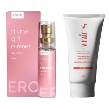 Imagem de Clareador Virilha Axila HIdrata e Perfume Feromonio Feminino - Mivs