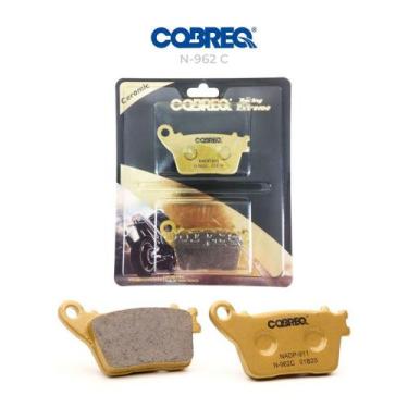 Imagem de Pastilha Freio Cerâmica Traseira Cobreq N-962C Hornet CBR1000RR CBR600