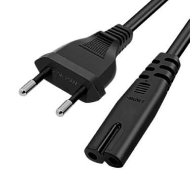 Imagem de Cabo De Energia Bipolar Para PS3 PS4 TV Impressora Rádio 1,80Mt - FBG 