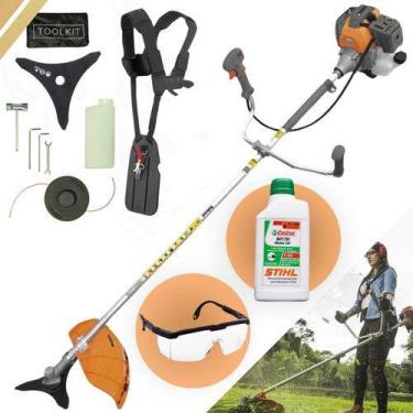 Imagem de Roçadeira a Gasolina Tekna RL520P I 52cc 2hp Profissional + Oleo Stihl