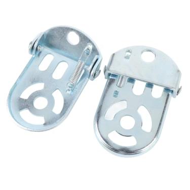 Imagem de Pedais traseiros de ciclo dobrável, cavilhas de apoio para os pés que economizam espaço, pedais traseiros de mini bicicleta com design ergonômico, cavilhas traseiras de bicicleta para passeios em