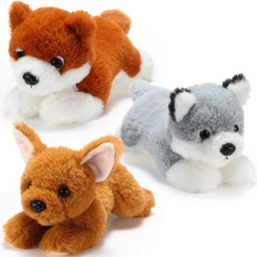 Imagem de Conjunto de Pelúcia Skylety para Cães - 3 Peças (20cm) - Para Crianças