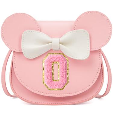 Imagem de OYLOLA Presentes de aniversário para meninas de 3, 4, 5, 6, 7 e 8 anos, bolsa infantil para meninas pequenas, presente para meninas, Rosa-rosa, O