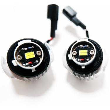 Imagem de MCHUN Lâmpadas de neblina LED âmbar L1B para Toyo'ta C-HR Prius Highlander Corolla Cruz âmbar amarelo 4500LM luz de condução de neblina super brilhante