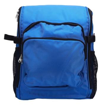 Imagem de Mochila para Ferramentas de Limpeza, 45x32x19cm Grande Capacidade Tecido Oxford 1000d Bolsa para Suprimentos de Limpeza, Suprimentos de Limpeza para Tarefas Domésticas (Azul)